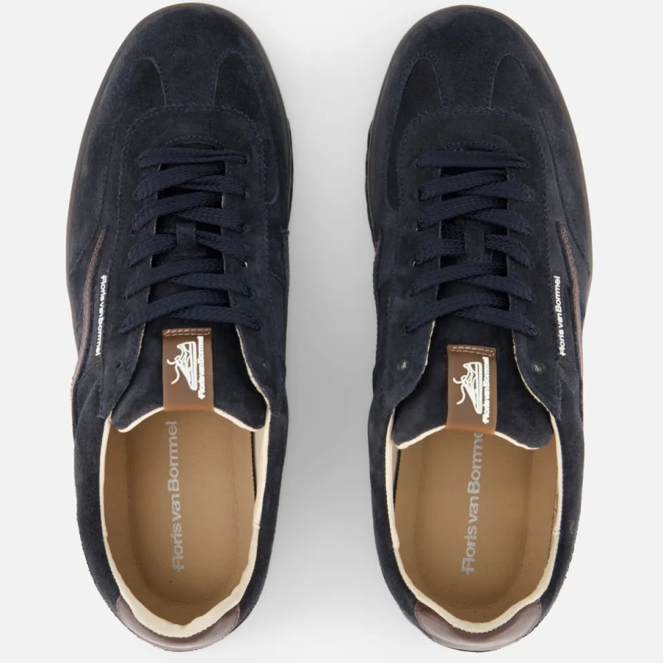 Floris van Bommel Zaler sneakers blauw Suède, foto 7