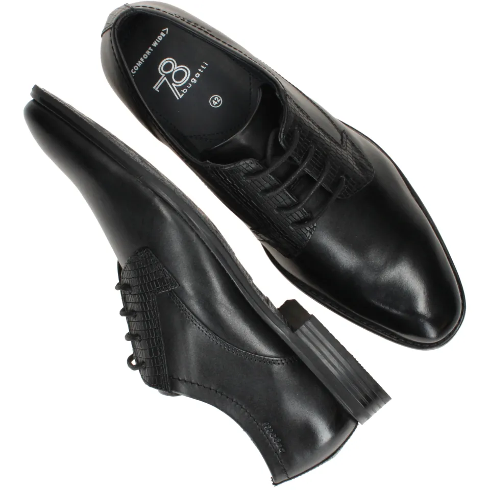 Bugatti veterschoenen zwart, foto 7