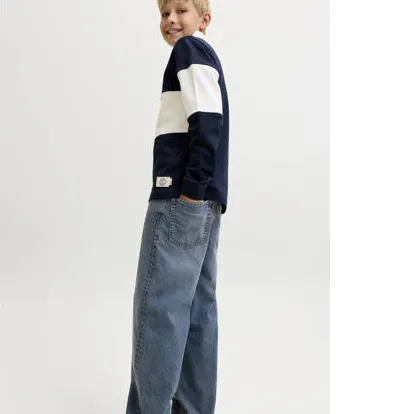 Jack & Jones JUNIOR baggy jeans - blue denim, foto 3