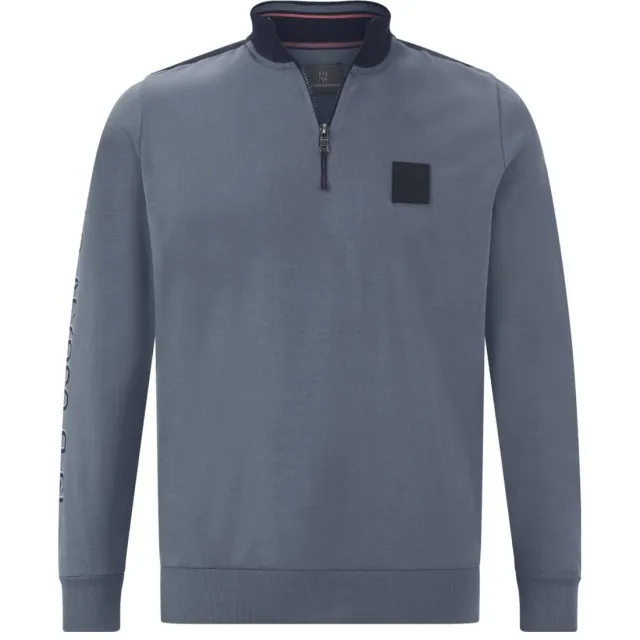 Jan Vanderstorm sweater JORDEBENK Plus blauw