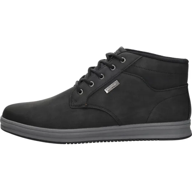Skechers Palmiro Wallace veterschoen zwart, foto 2