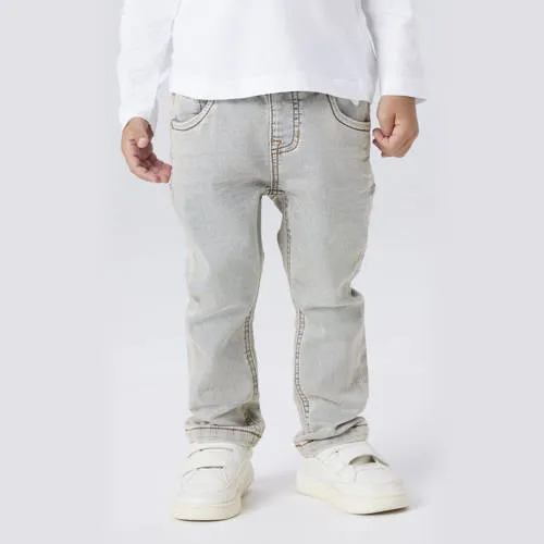 NAME IT MINI slim fit jeans vintage light blue denim, foto 3