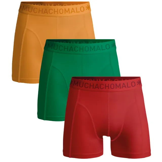 Muchachomalo Jongens 3-pack Boxershorts Veelkleurig