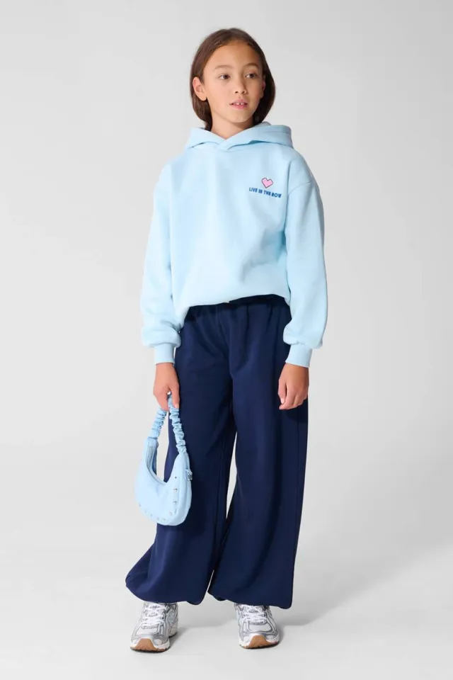 Shoeby joggingbroek donkerblauw