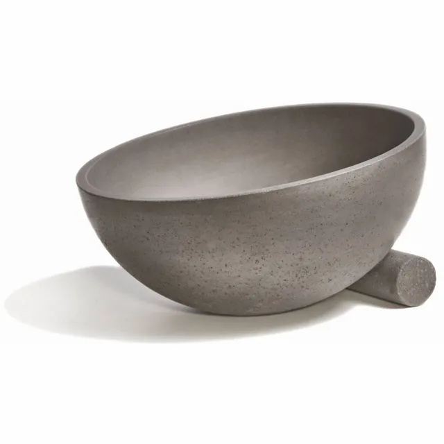 Urbi et Orbi Opzet Wastafel Urbi et Orbi Obliquo Beton 35x19 cm Antraciet