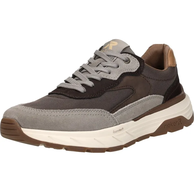 Rieker lage sneaker donkerbruin, foto 3