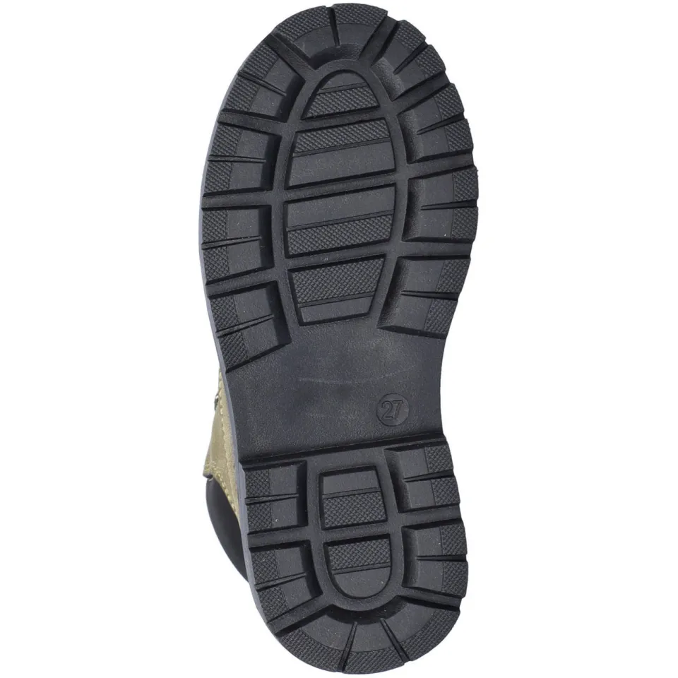 Nelson Kids enkelboots met profielzool - kaki, foto 2