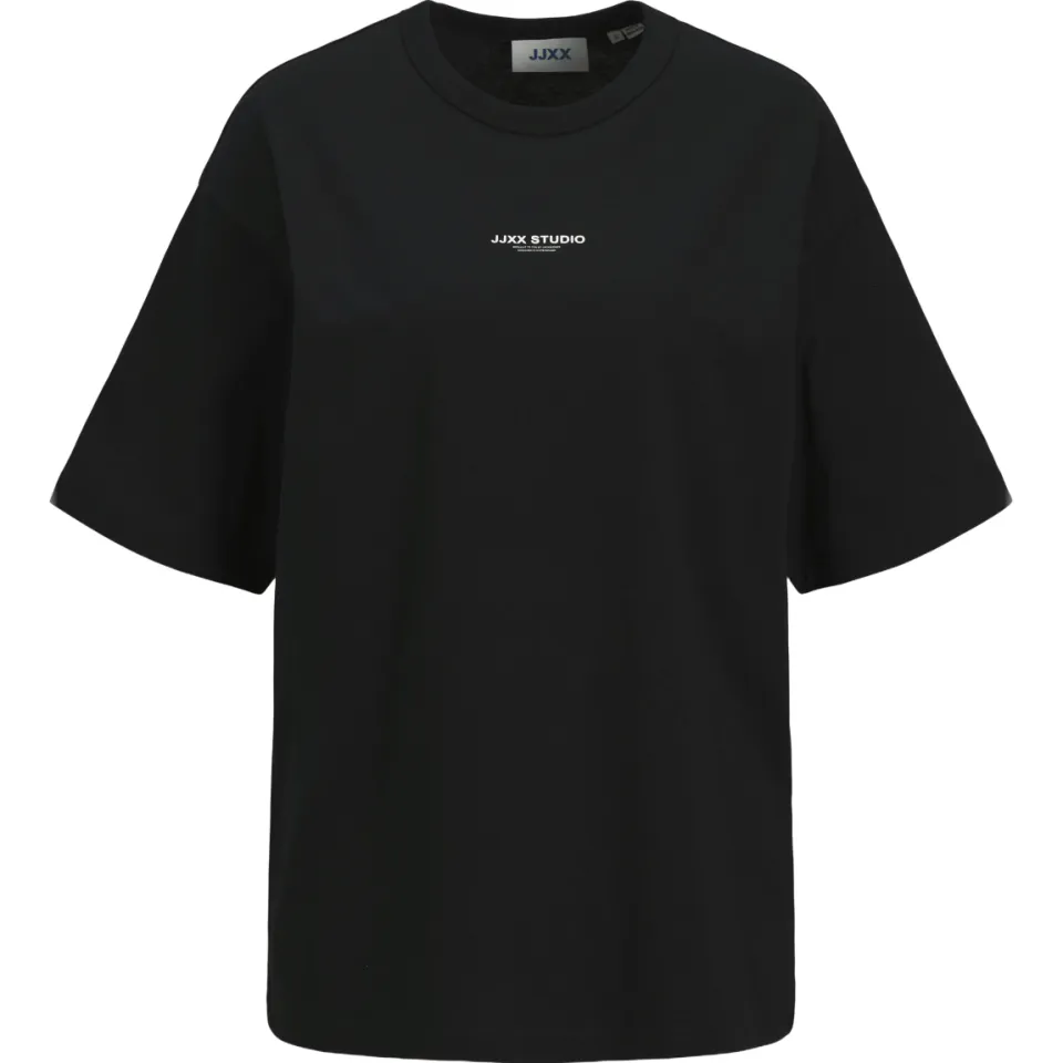 JJXX GIRL t-shirt met tekst zwart, foto 2