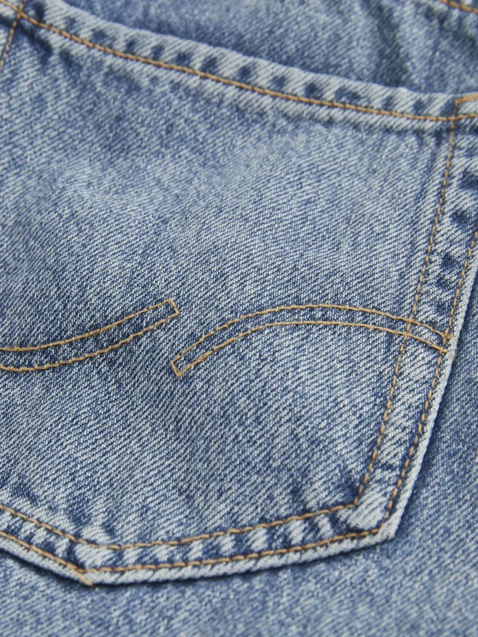 Jack & Jones JUNIOR baggy high waist baggy jeans medium blue denim, foto 8