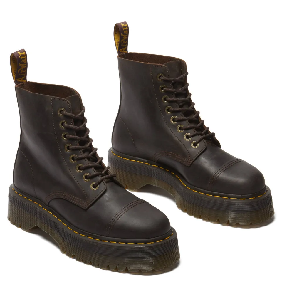 Dr. Martens Sinclair enkellaarsjes bruin, foto 6