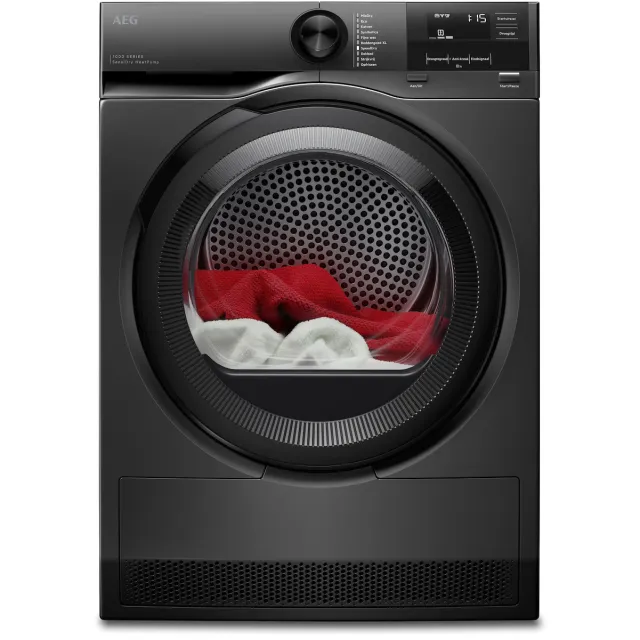AEG TE7ONYX warmtepompdroger zwart