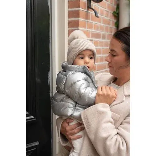 Dirkje winterjas zilver, foto 4