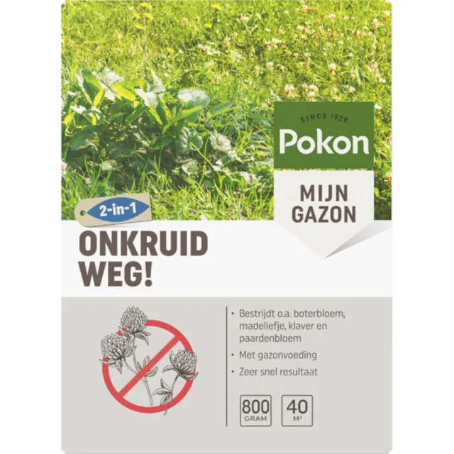 Pokon Onkruid Weg voor 40m2 800 gr