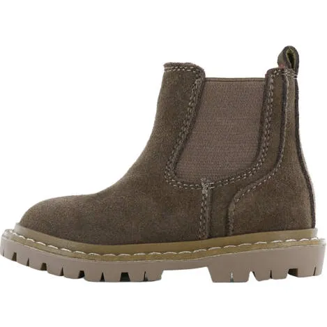 Shoesme suède enkelboots met profielzool - kaki, foto 4