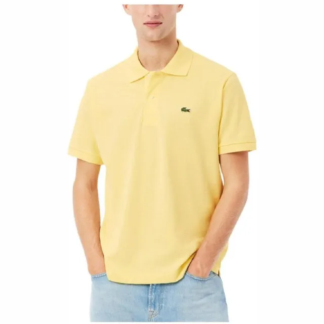 Lacoste Polo Shirt Korte Mouw Lacoste L.12.12 00 107 Geel