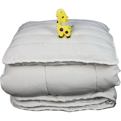 Polydaun Kids starterset 4-seizoenendekbed met kussen en knuffel wit, foto 2