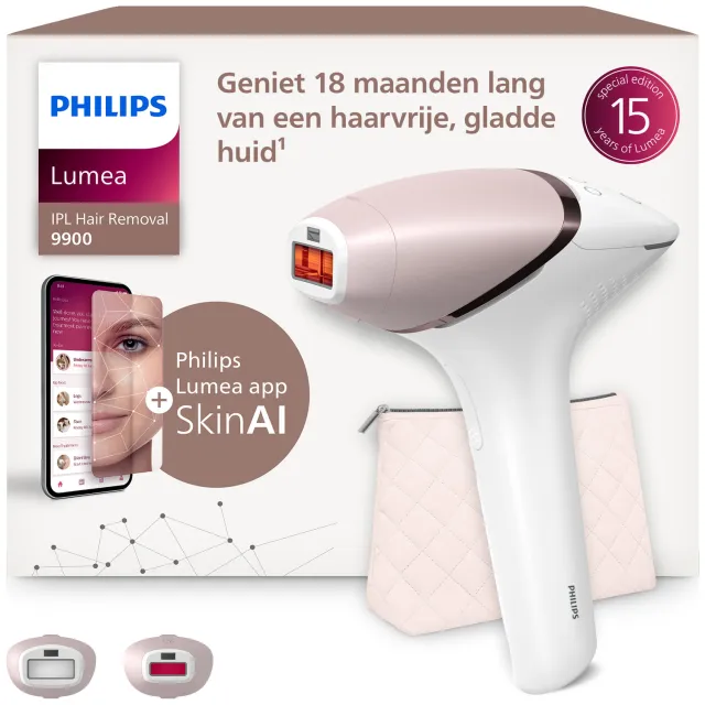 Philips Bri950/02 Philips Lumea Prestige 9900 Series Skin Ai Ipl-apparaat Wit