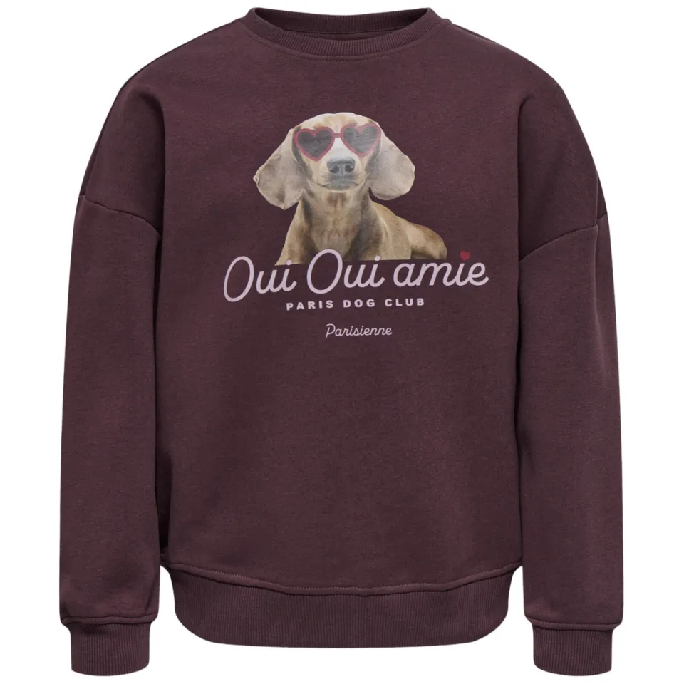 KIDS ONLY GIRL sweater gebreid bruin, foto 2