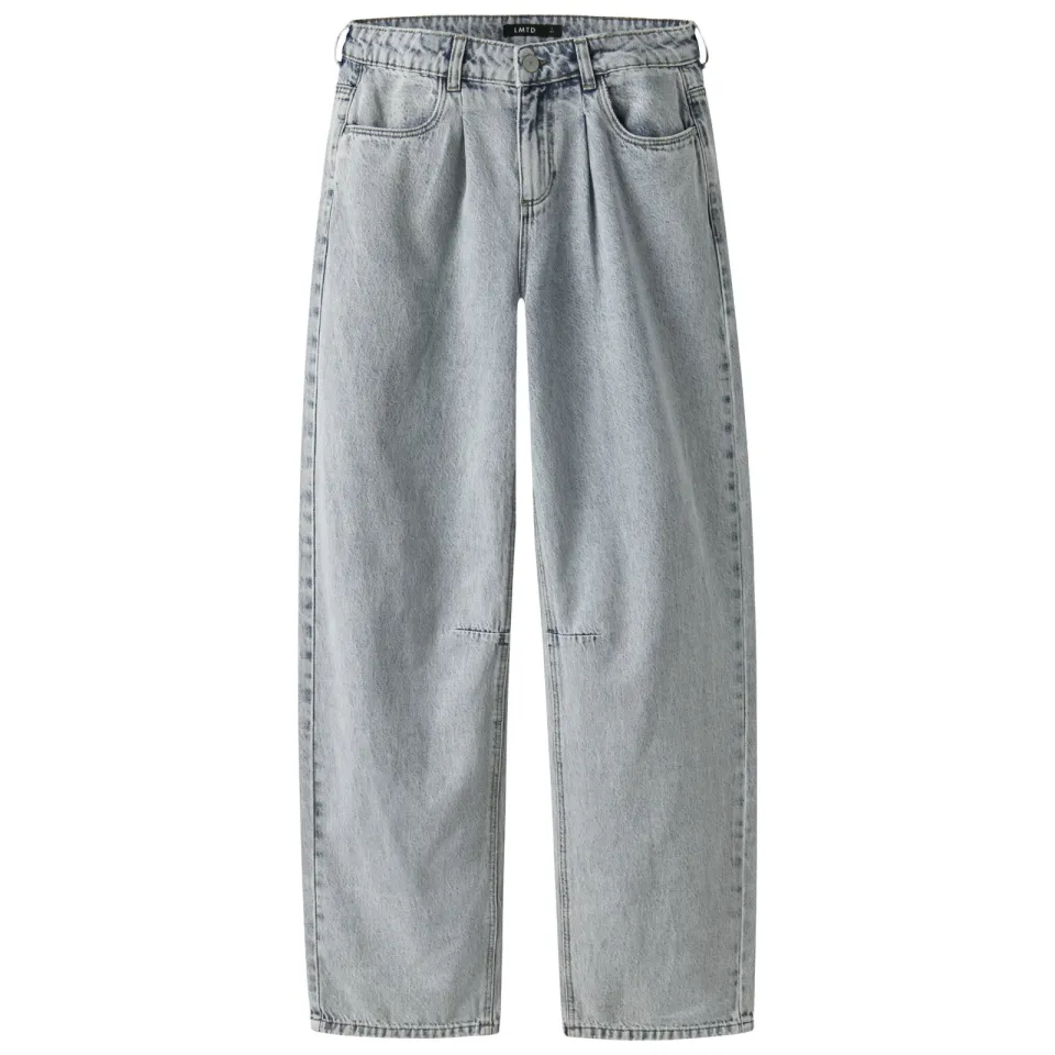 LMTD low waist barrel jeans - lichtblauw, foto 2