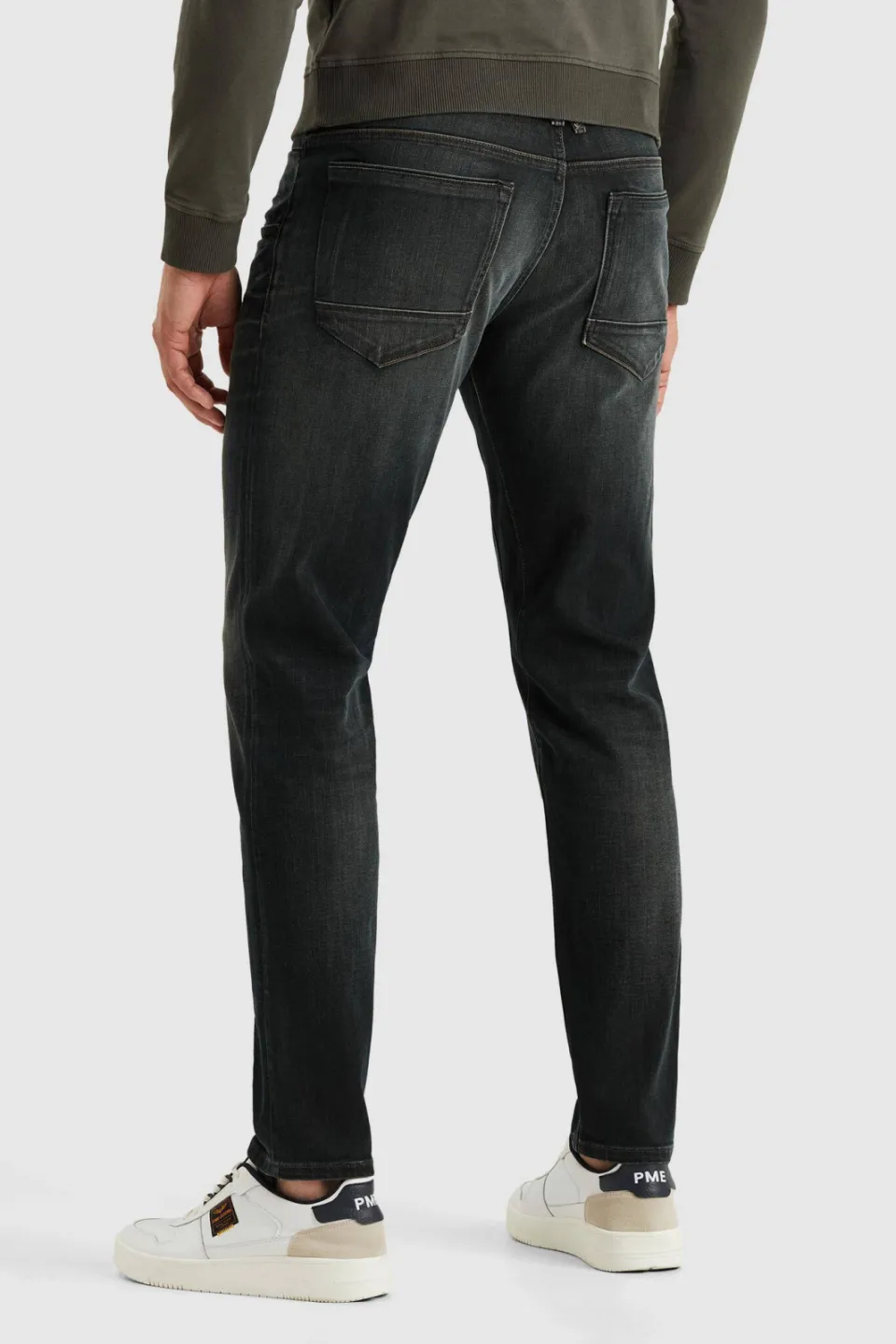 PME Legend CARIOR tapered jeans antraciet, foto 3