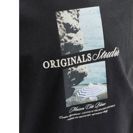 Jack & Jones t-shirt zwart met printopdruk, foto 5