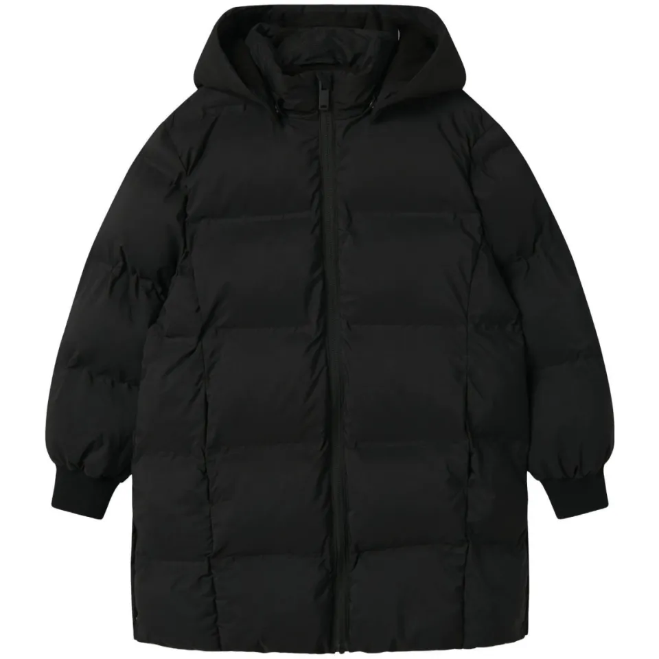 NAME IT Musk Puffer Long winterjas zwart, foto 2