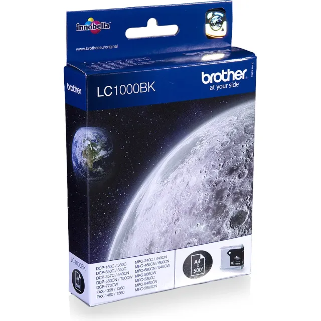 Brother LC-1000BK zwart (Origineel)