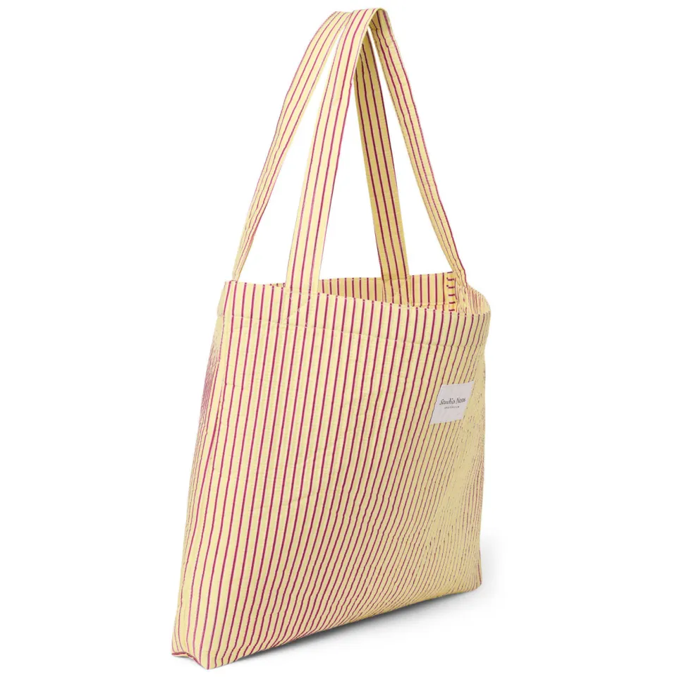Studio Noos Poplin Mom Bag luiertas crème gestreept, foto 5