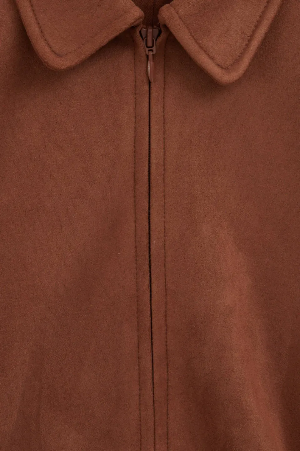 WE Fashion suèdelook bomberjack cognac, foto 7