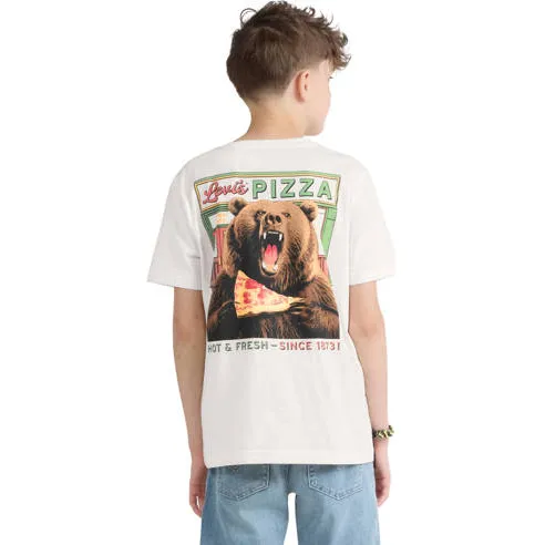 Levi's T-shirt wit met backprint, foto 3