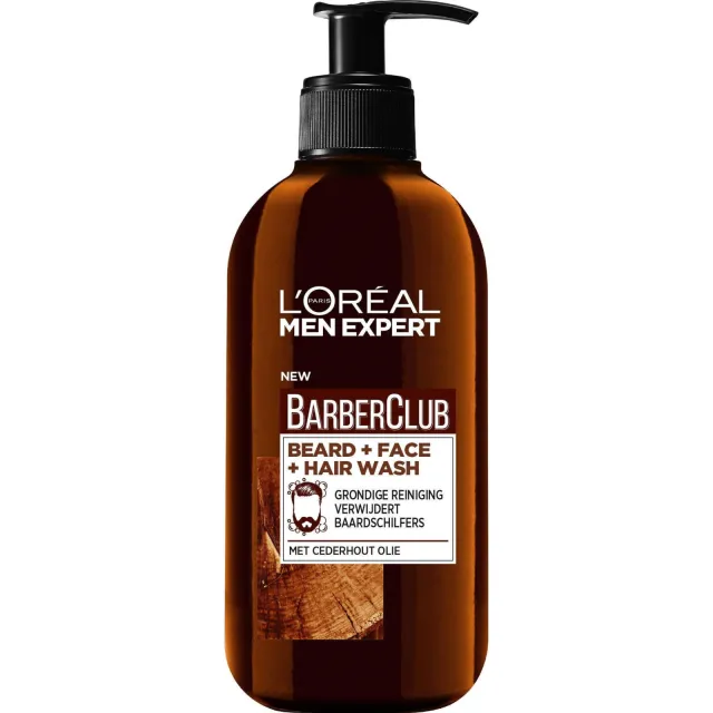 L'oréal Paris Men Expert BarberClub 3-in-1 Face Wash - 200 ml