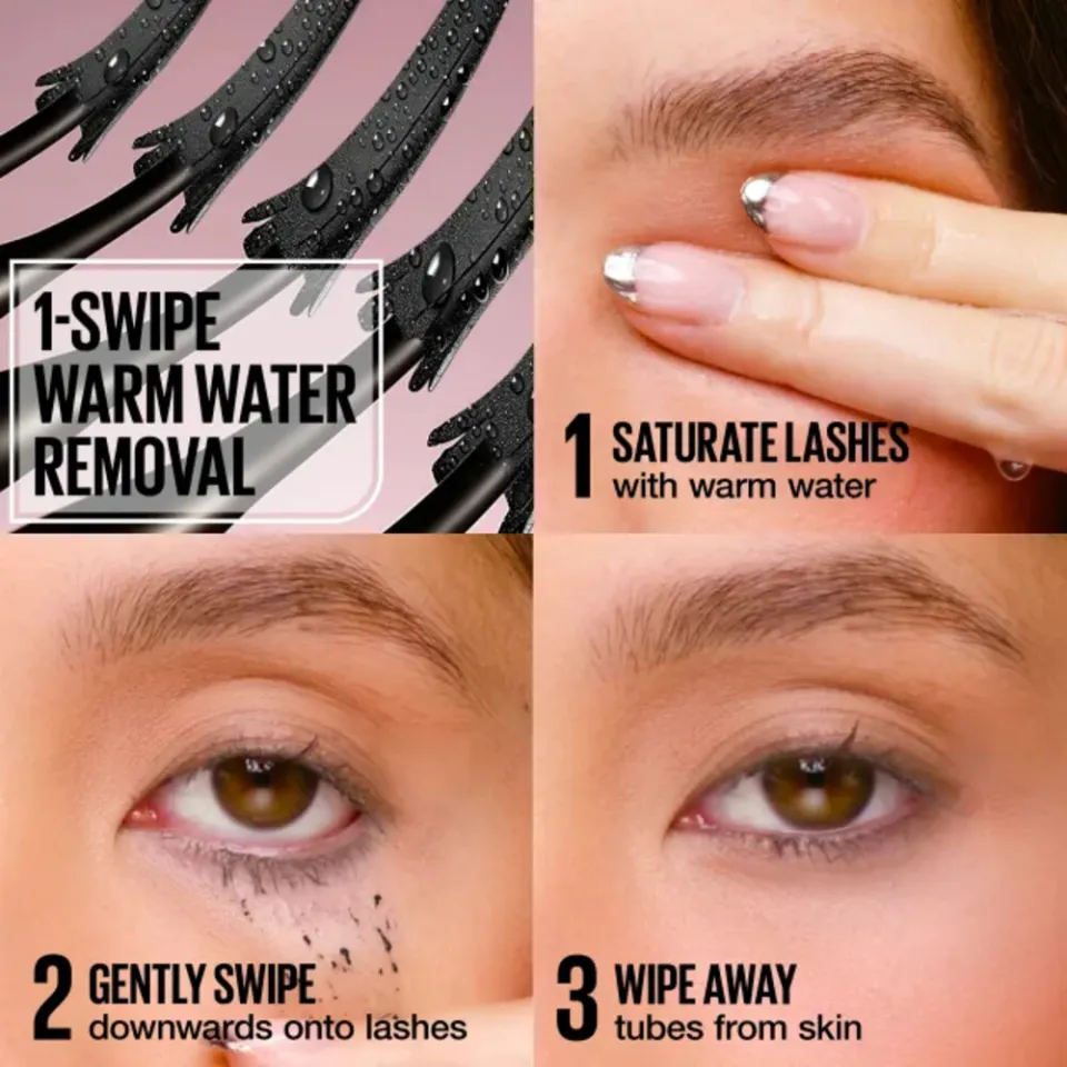Maybelline New York Lash Sensational Sky Tubes mascara zwart, foto 7