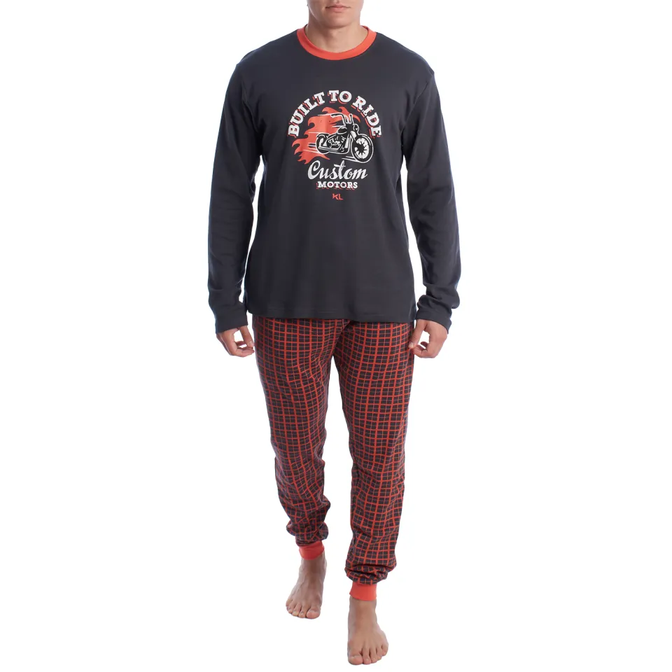 Kisses&Love KLP4 pyjamaset grijs, foto 2