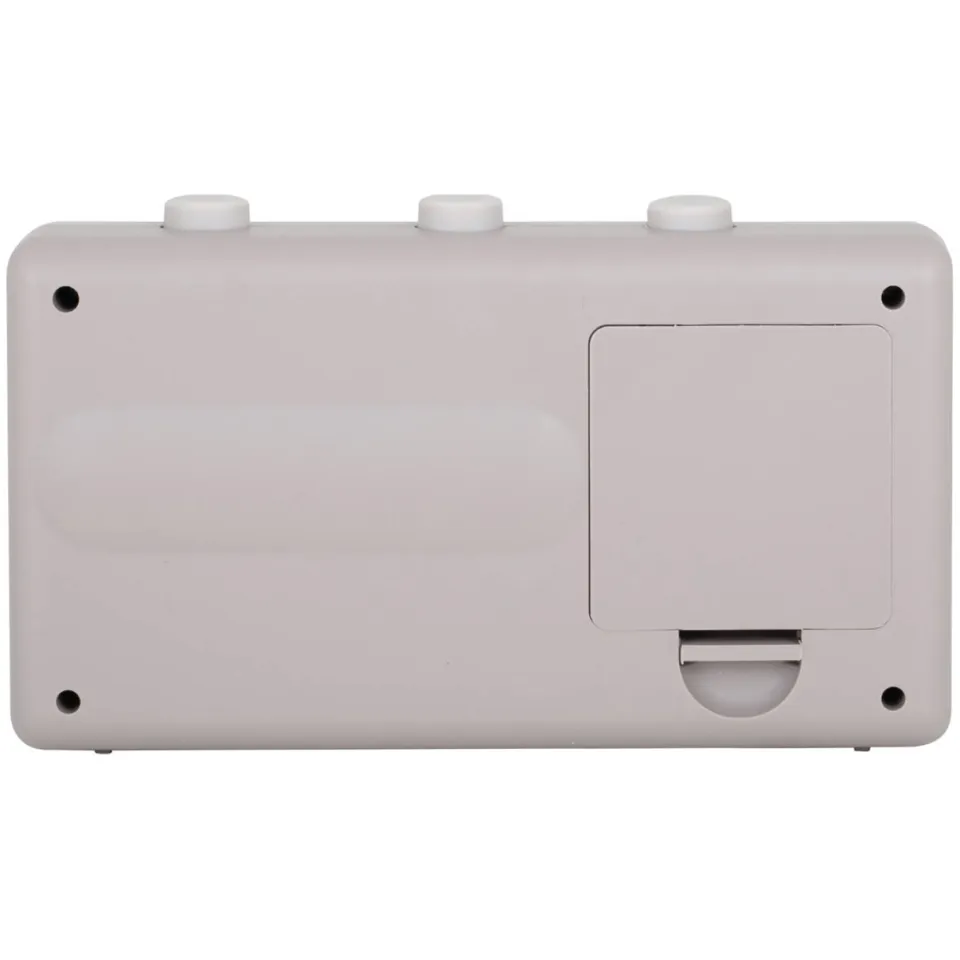 Karlsson Data Flip wekker beige, foto 3
