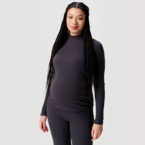Noppies Sira zwangerschapslongsleeve grijs, foto 2