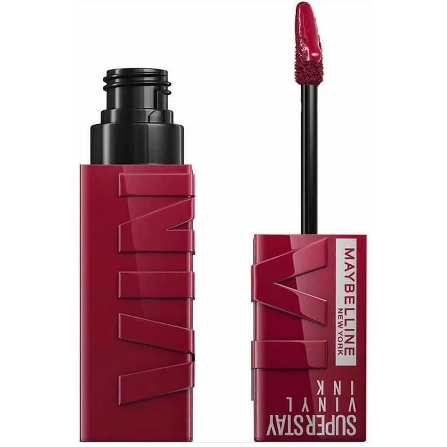 Maybelline New York SuperStay Vinyl Ink lippenstift 30 Unrivaled Rood