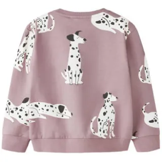 NAME IT MINI sweater met print - roze Trui All over print, foto 2
