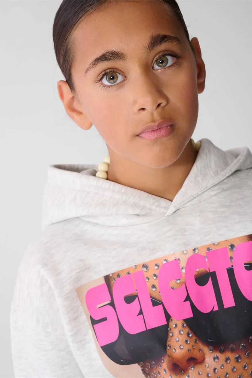 Shoeby hoodie met print - lichtgrijs, foto 7