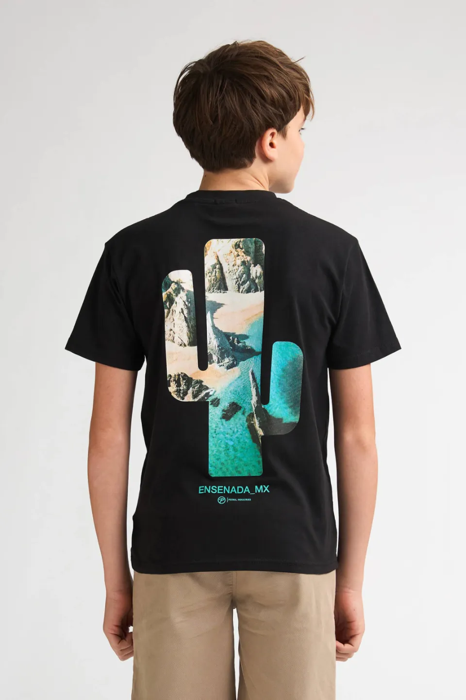 Petrol Industries t-shirt met backprint zwart, foto 3