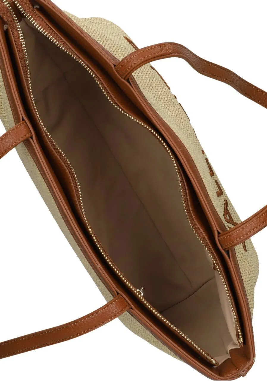 Valentino Bags Shoppers Maiam Ecru - One size, foto 6