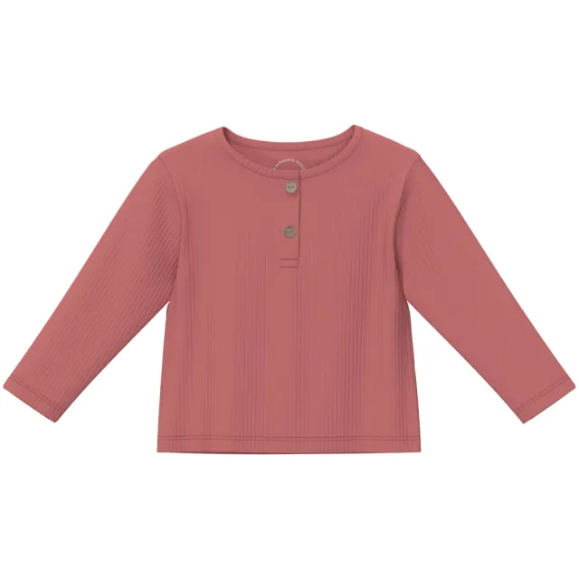 s.Oliver longsleeve met knoopjes roze