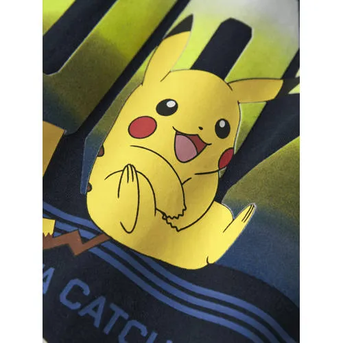 NAME IT Pokemon T-shirt donkerblauw met print navy blazer, foto 4