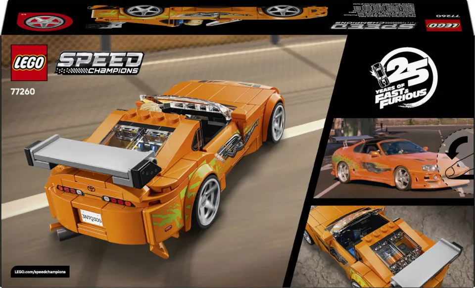 Lego Speed Champions The Fast and The Furious Toyota Supra MK4 77260, foto 5