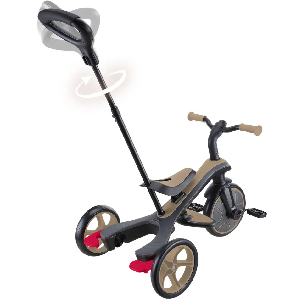 Globber New Trike Explorer 4 in 1 driewieler sand, foto 6