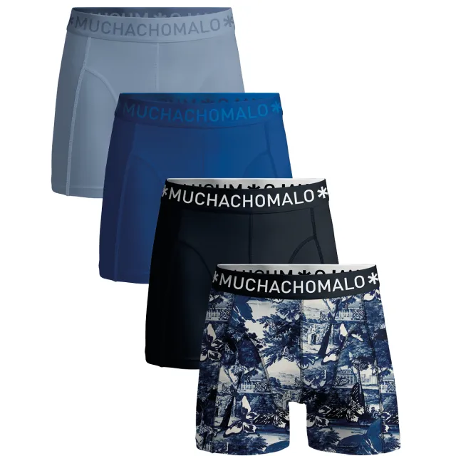 Muchachomalo Heren 4-pack Boxershorts Veelkleurig