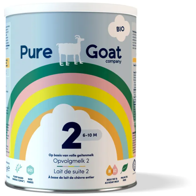 Pure Goat Geitenmelk 2 Opvolgmelk 400 gr