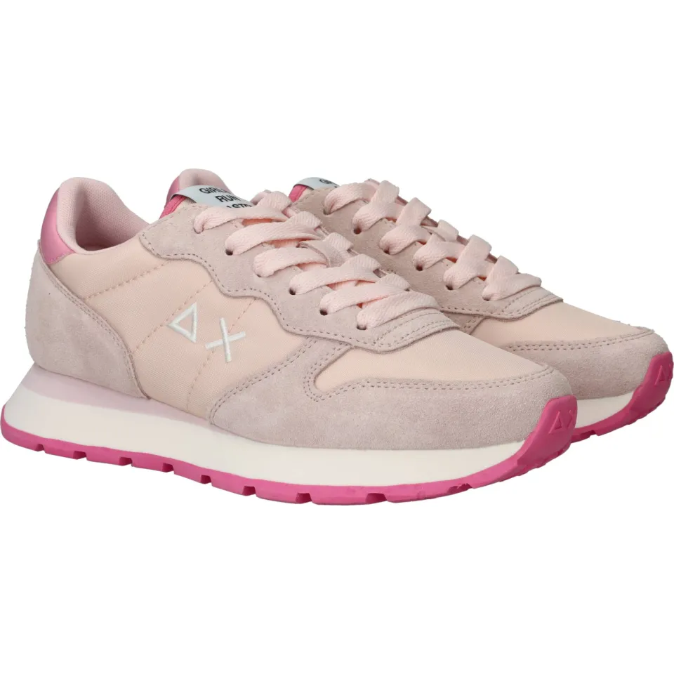 Sun68 Ally Solid Nylon sneakers roze, foto 3