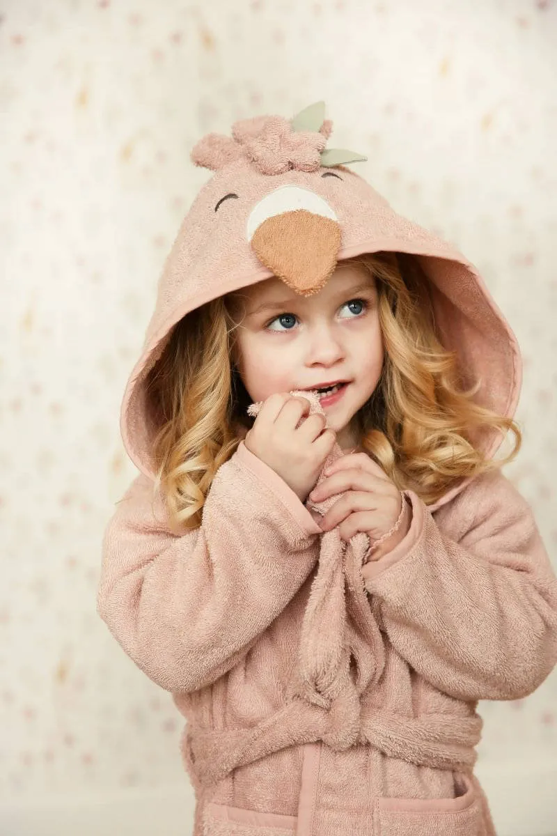 Little Dutch badjas Flamingo - Roze, foto 6
