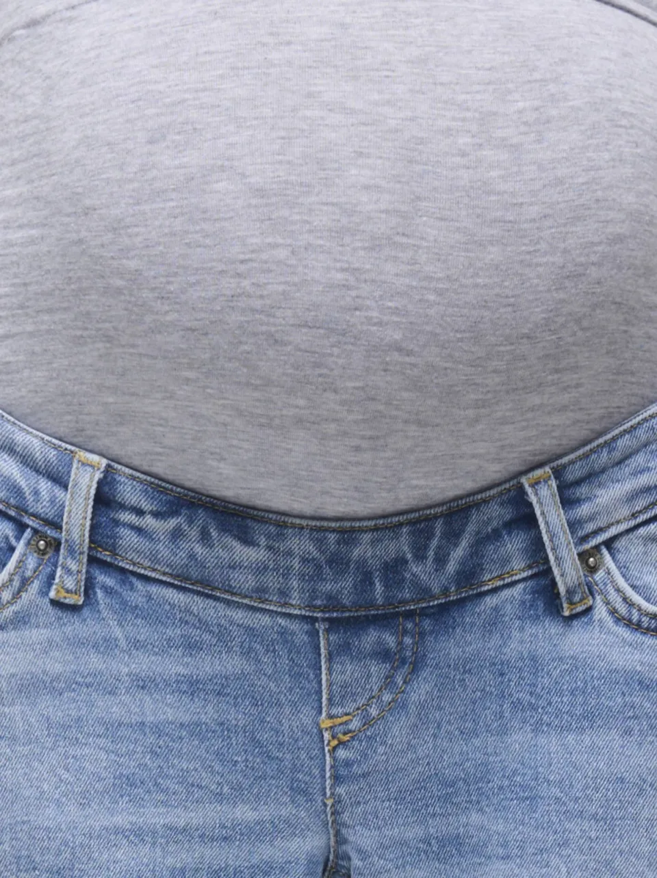 Only MATERNITY high waist wide leg zwangerschapsjeans OLMJUICY medium blue, foto 7