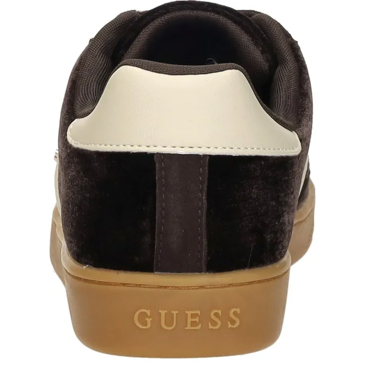 Guess NAOKI2 lage sneakers donkerbruin, foto 4